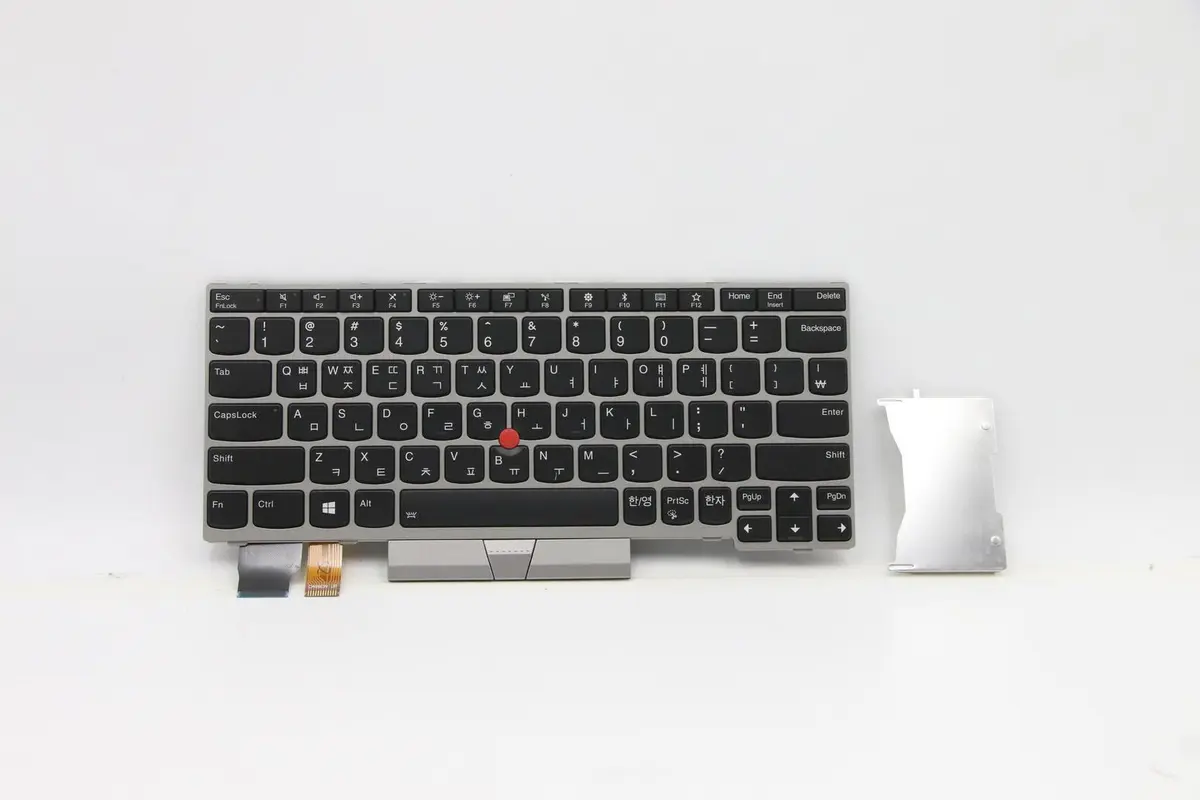 Lenovo - Keyboard BL Silver Korean