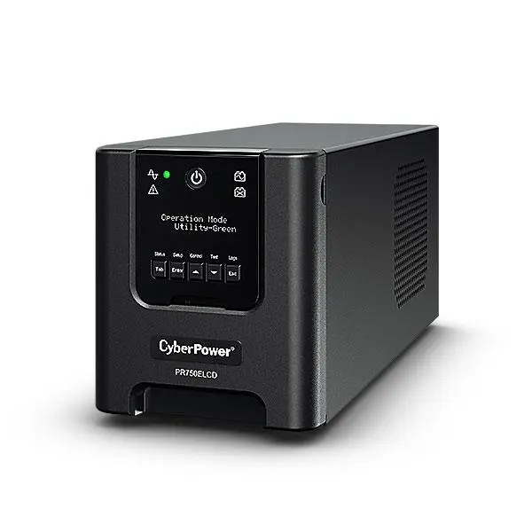 CyberPower - Professional Tower Series PR750ELCDGR - UPS - 675 watt - 750 VA
