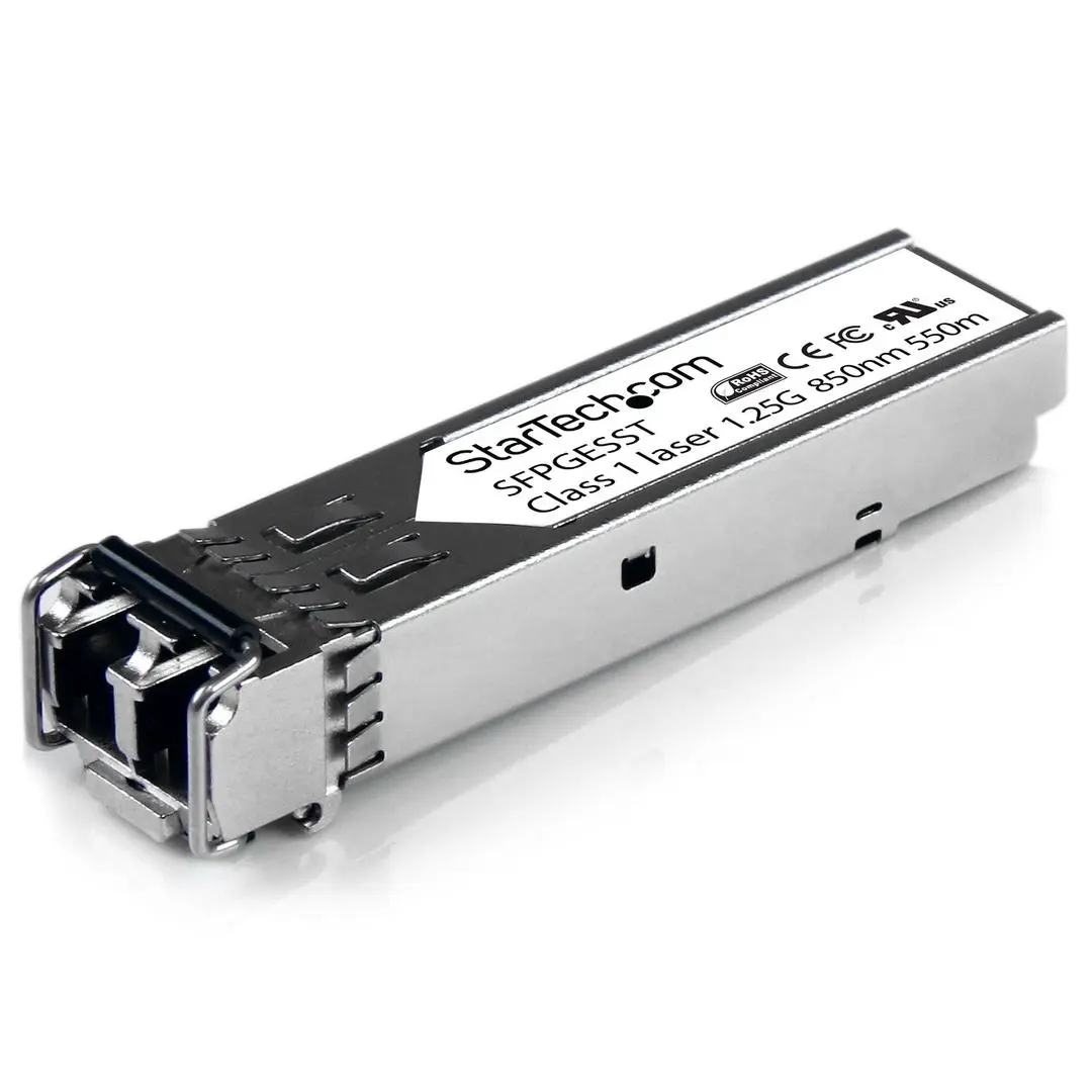 StarTech - Cisco SFP-GE-S Compatible SFP Module, 1000BASE-SX, 1GbE Multimode Fiber MMF Optic Transceiver, 1GE Gigabit Ethernet SFP, LC 550m, 850nm, DDM, Cisco IE3400, IE3300, IE3200