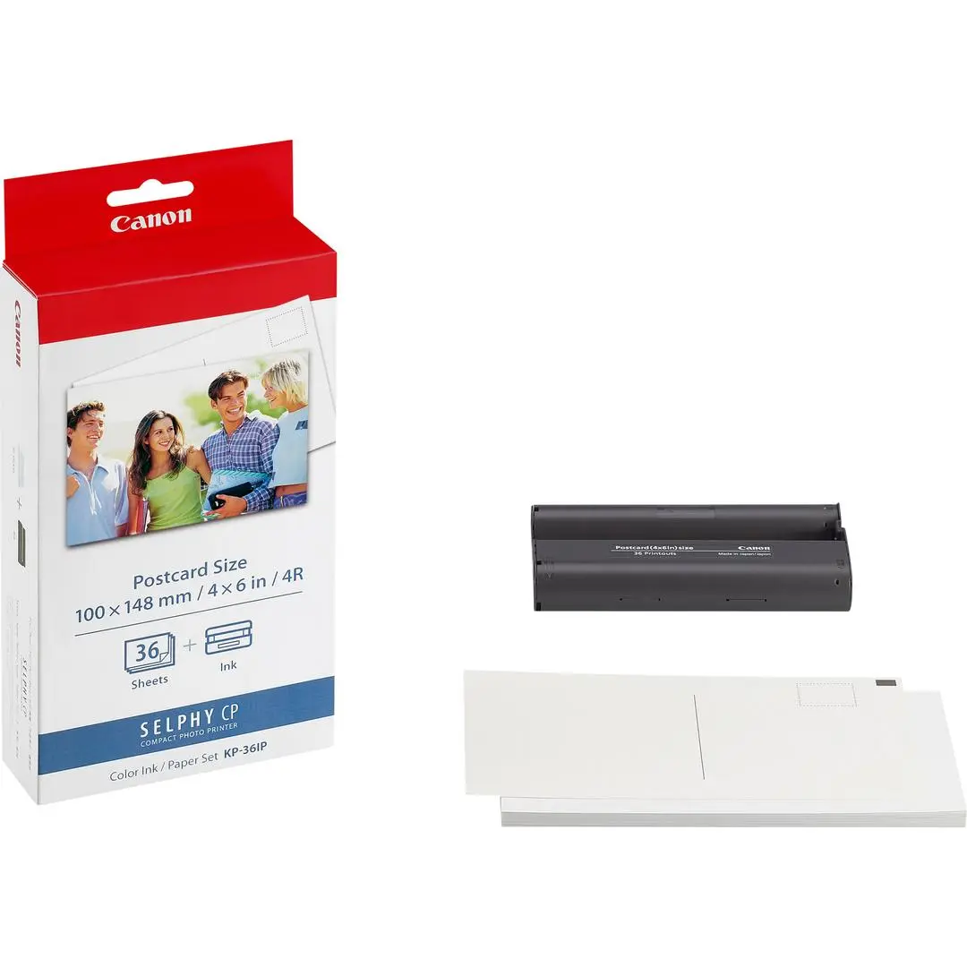 CANON - KP-36IP Blekk / Papir Kit 10X15CM 36 Stk SC