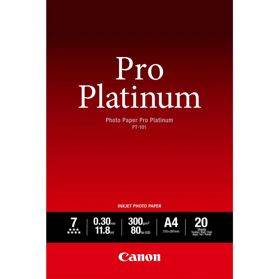 CANON - Papir CANON PT-101 Pro Platinum A4 (20)