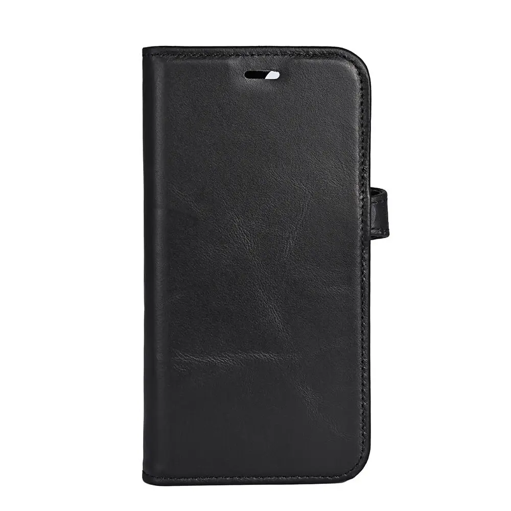 BUFFALO - 2in1 Wallet Leather 3 card iPhone 12 / 12 Pro Black