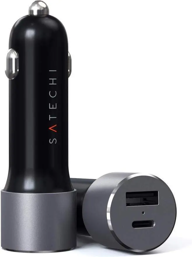 Satechi - bilstrømadapter - USB, 24 pin USB-C - 72 watt
