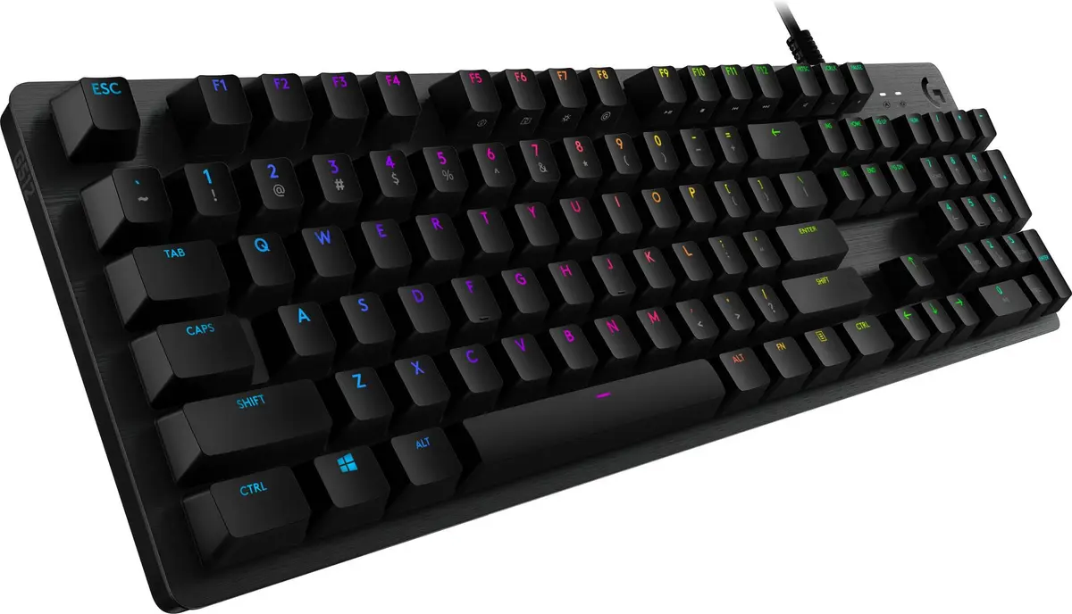 LOGITECH - Gaming G512 Keyboard backlit USB Nordic key switch GX Brown Tactile carbon (PAN)