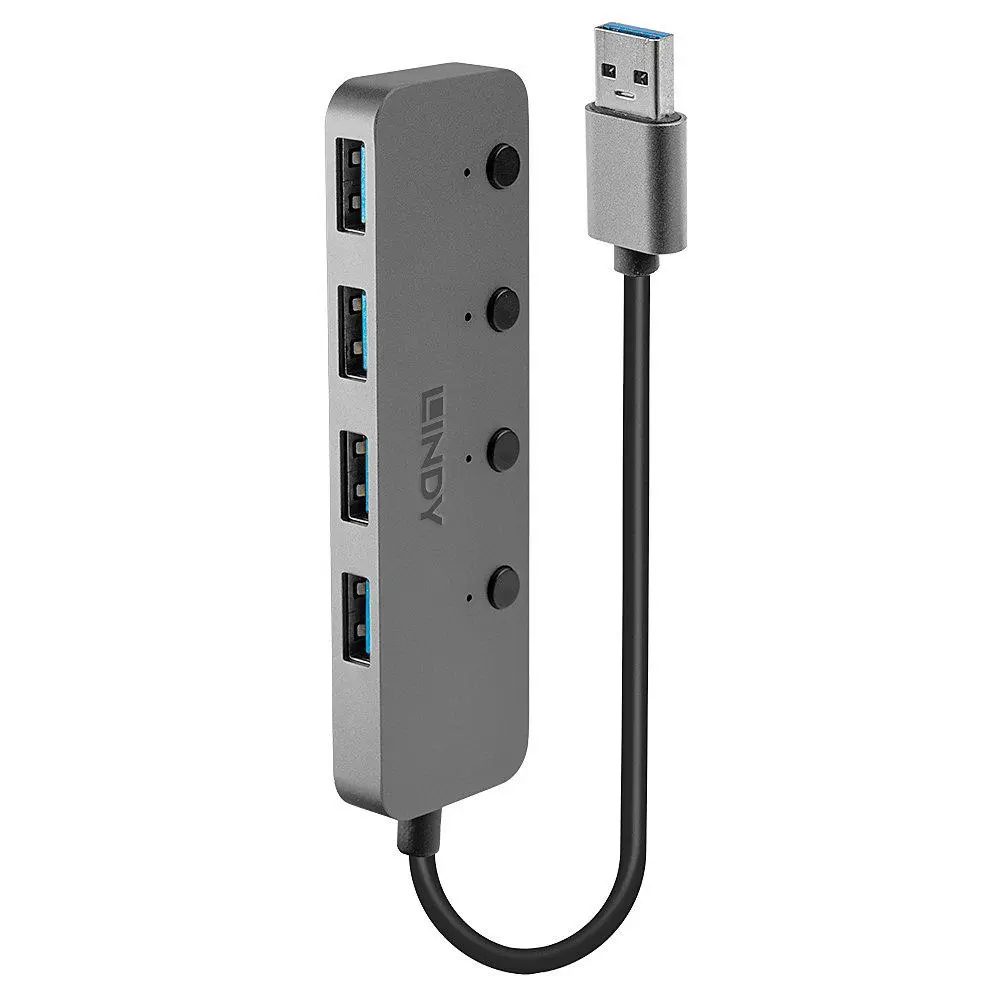 Lindy - 43309 interface hub USB 3.2 Gen 1 (3.1 Gen.. Factory Sealed