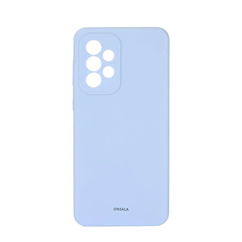ONSALA - Mobildeksel Silikon Light Blue Samsung A03