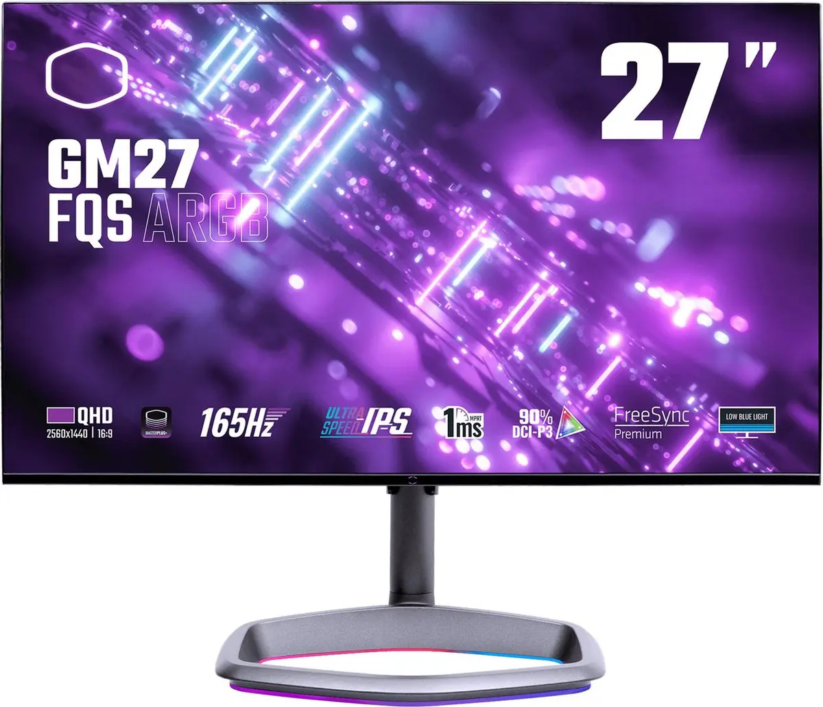 Cooler Master - Gaming Gm27-Fqs Argb 68.6 Cm