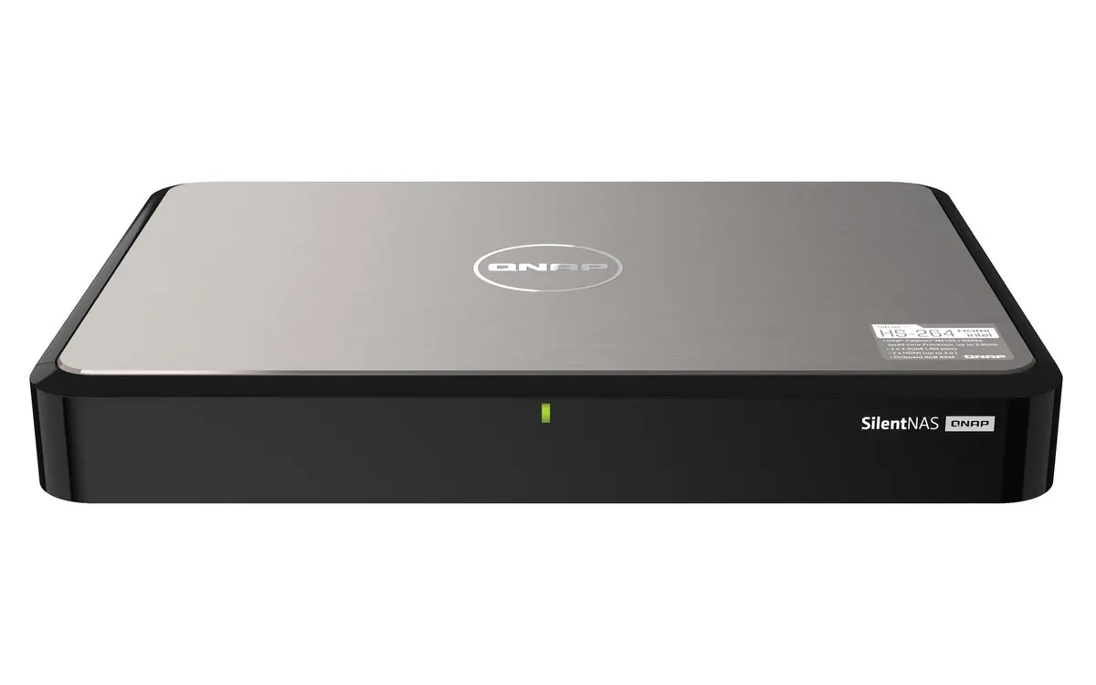 QNAP - HS-264-8G 2 BAY 8 GB 2 X 2.5GBE 2.5G/1G/100M/10M EXT