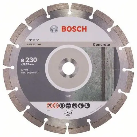 Bosch - Standard for Concrete diamantskjæreplate - for betong