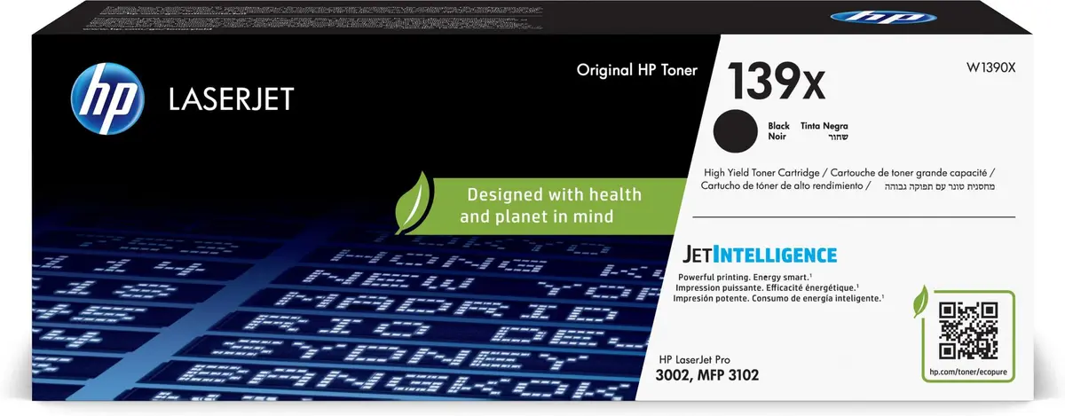 HP - 139X H.Y. BLACK ORG LASERJET TONER CARTRIDGE UK ONLY SUPL