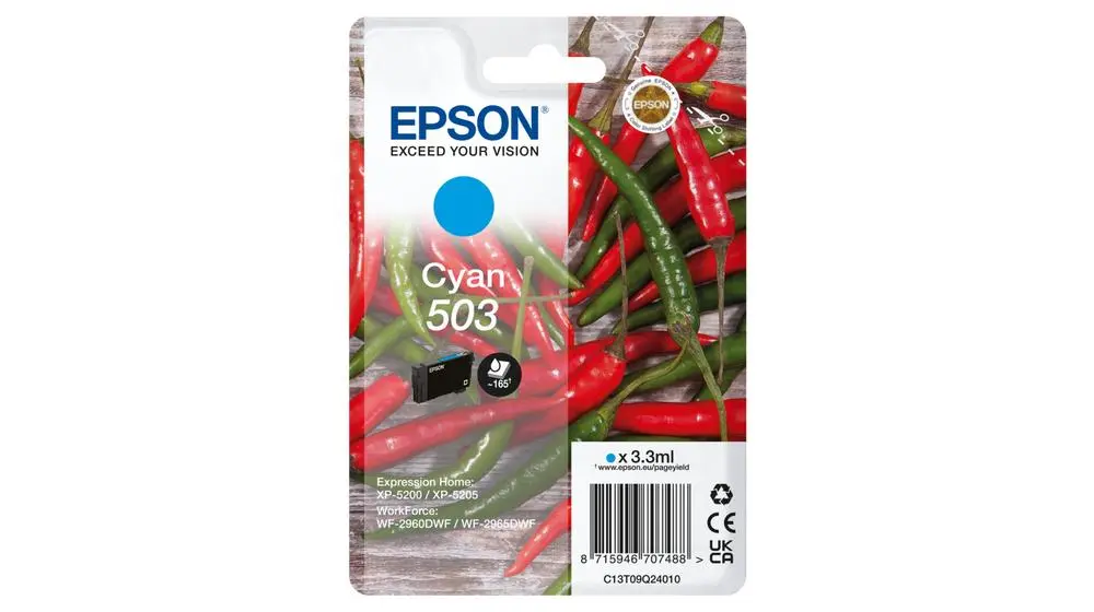 EPSON - Ink/503 502 Binoculars 3.3ml CY