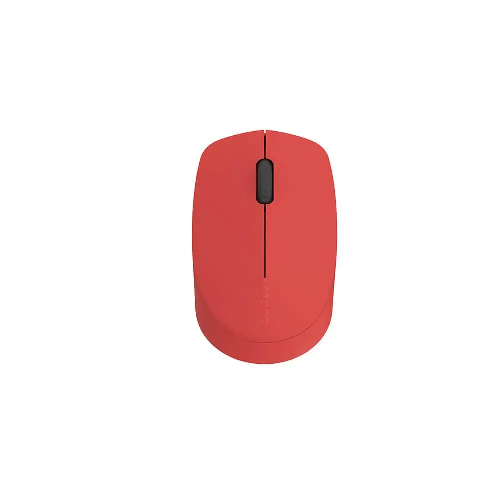 RAPOO - Mouse M100 Silent Wireless Multi-Mode Red