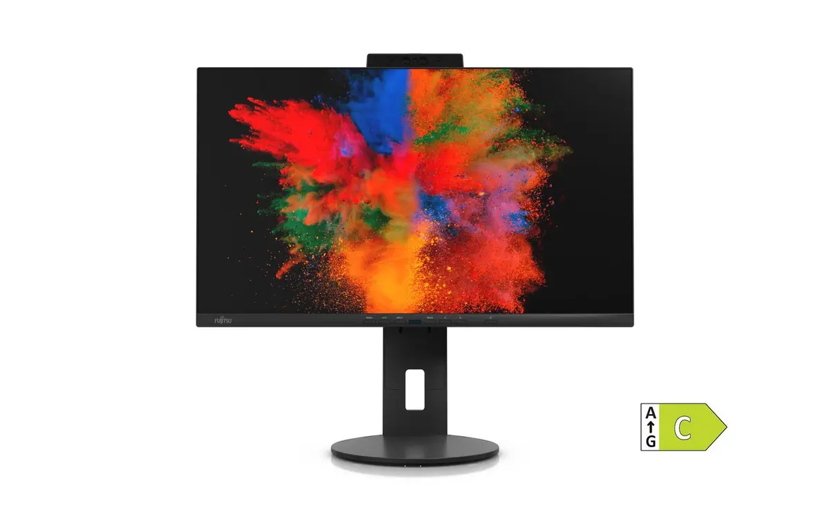 Fujitsu - P2410 TS CAM - LED-skjerm - Full HD (1080p) - 23.8"