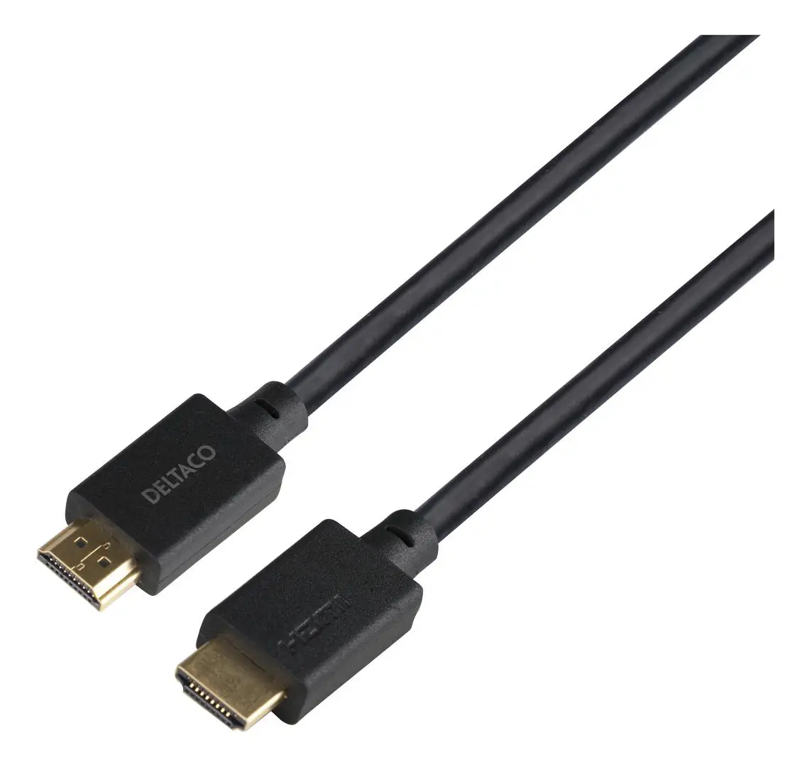 DELTACO - ULTRA High Speed HDMI-cable, 48Gbps, 4m, black