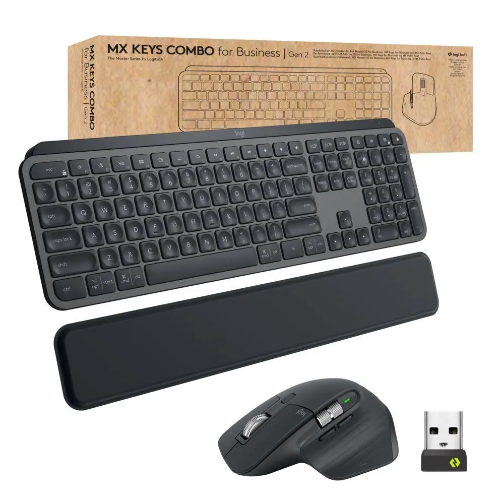 LOGITECH - MX KEYS COMBO FOR BUSINESS GEN 2 - GRAPHITE - US