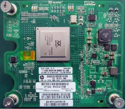 Hewlett Packard Enterprise - QLogic QMH2562 - vertbussadapter - PCIe 2.0 x4 / PCIe x8 - 8Gb Fibre Channel x 2