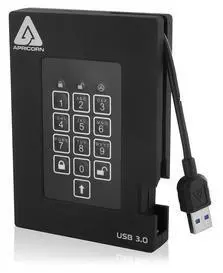 APRICORN - 256GB Aegis Fortress USB 3.0
