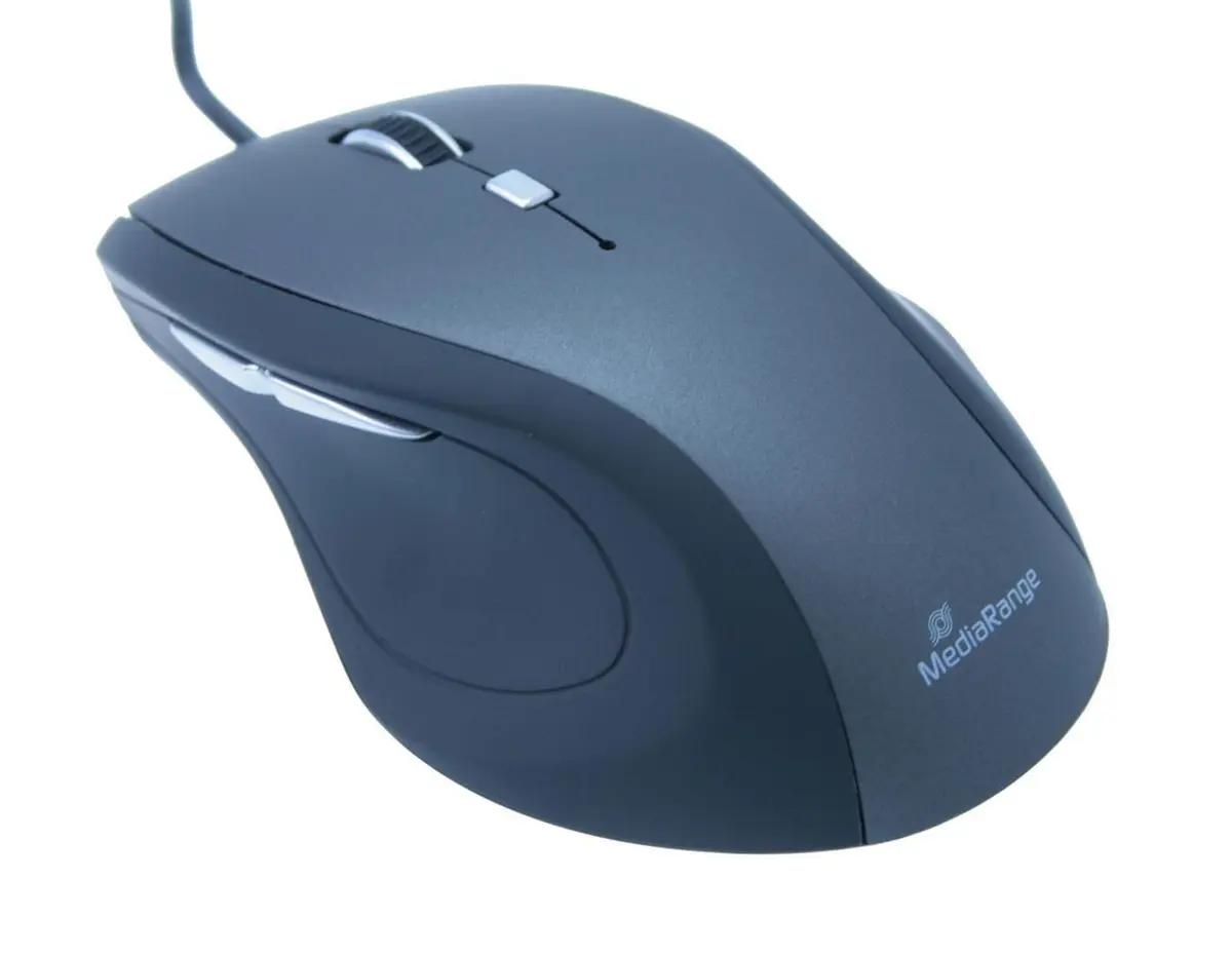 MediaRange - Maus optisch 5 Tasten inkl. F-FEEDS