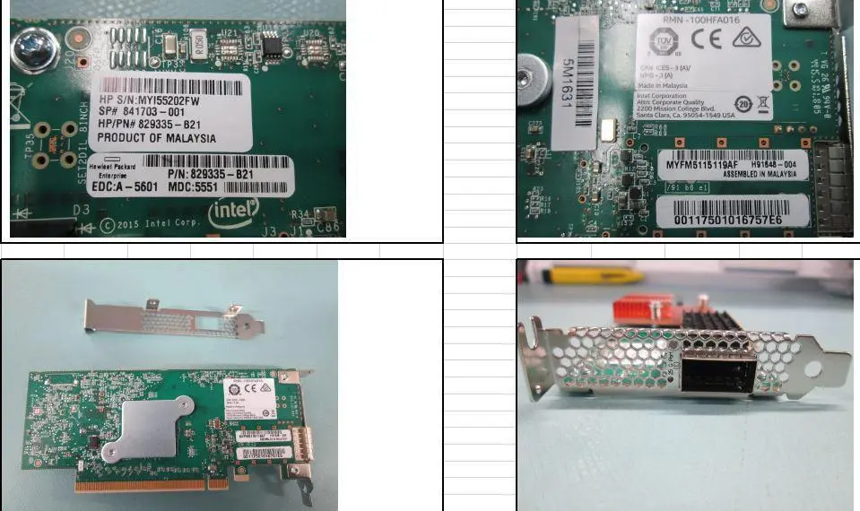 Hewlett Packard Enterprise - 100GB PCIe 3.0 network