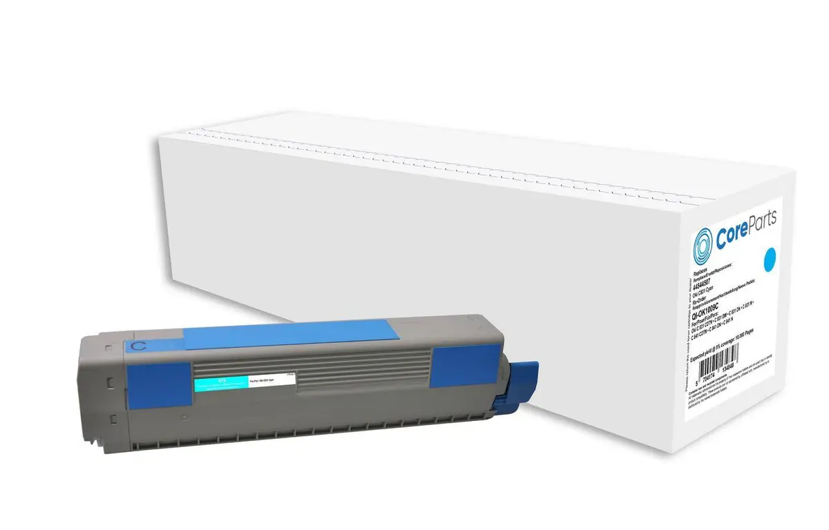 CoreParts - Toner Cyan 44844507