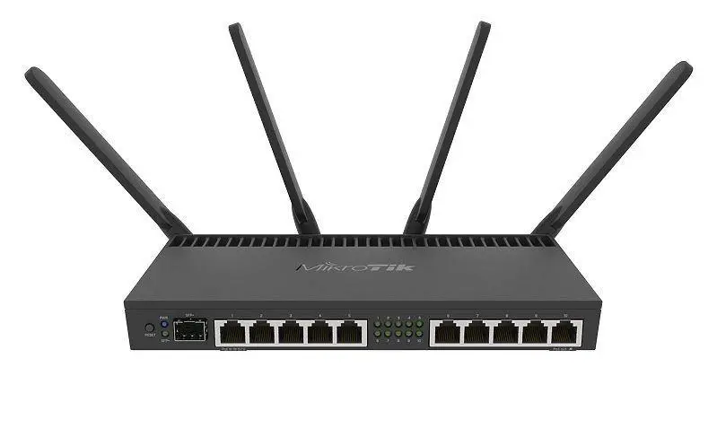 MikroTik - RB4011iGS+5HacQ2HnD-IN - trådløs ruter - Wi-Fi 5