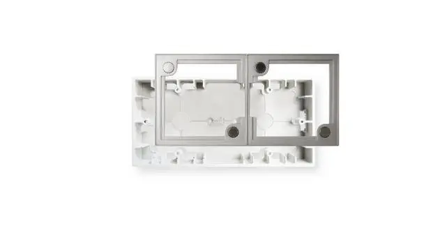 ECLER - Surface mount box + frame 2x