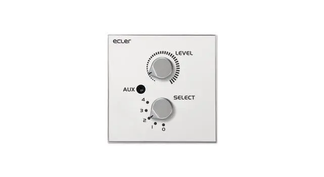 ECLER - Volume source and mjack wall