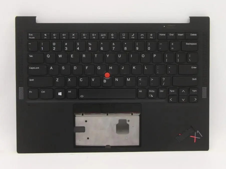 Lenovo - Chicony - erstatningstastatur for bærbar PC - med Trackpoint - Engelsk - med toppdeksel