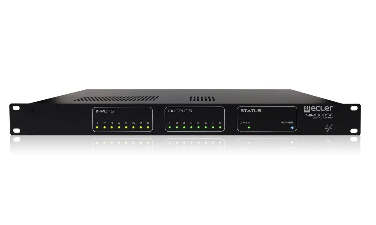 ECLER - Audio digital matrix 8x8 SG