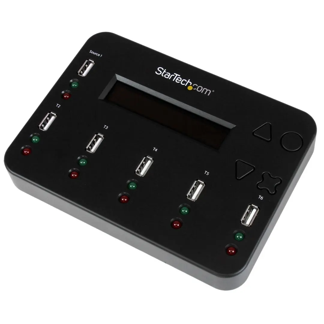 STARTECH - Standalone 1:5 USB Flash Drive Duplicator and Eraser ? Flash Drive Copier