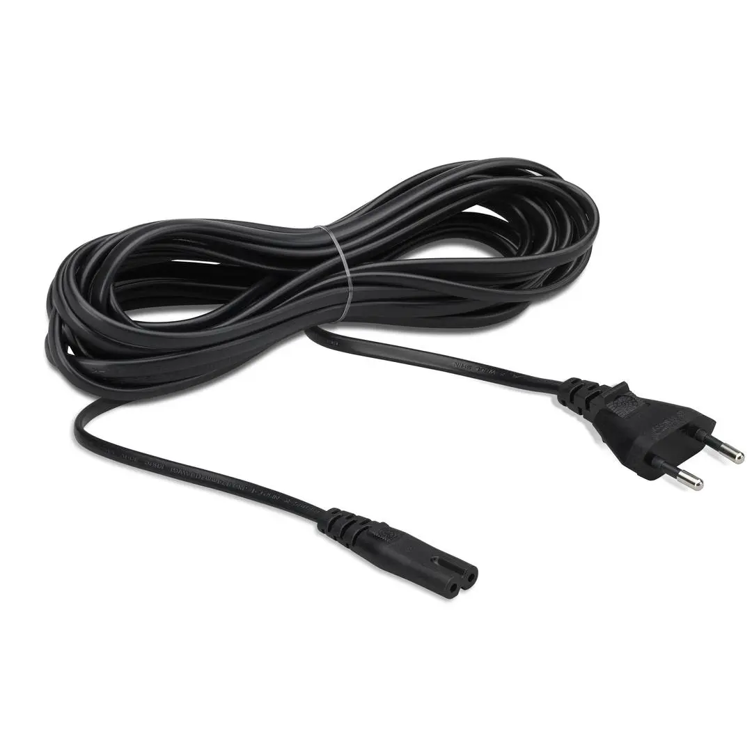 FLEXSON - Strømkabel SONOS Play3/Play5/Playbar Svart 5.0m