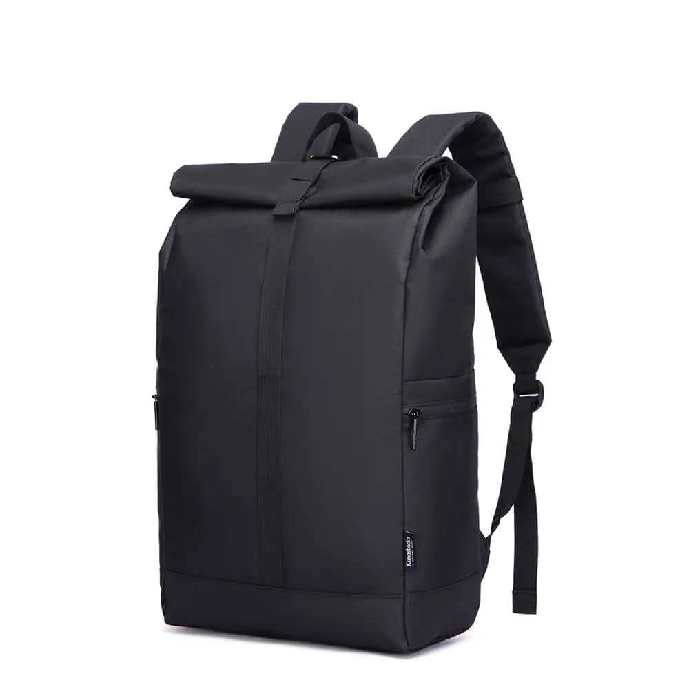 KUNGSBACKA - Backpack Oliver 15,6" Black with lining