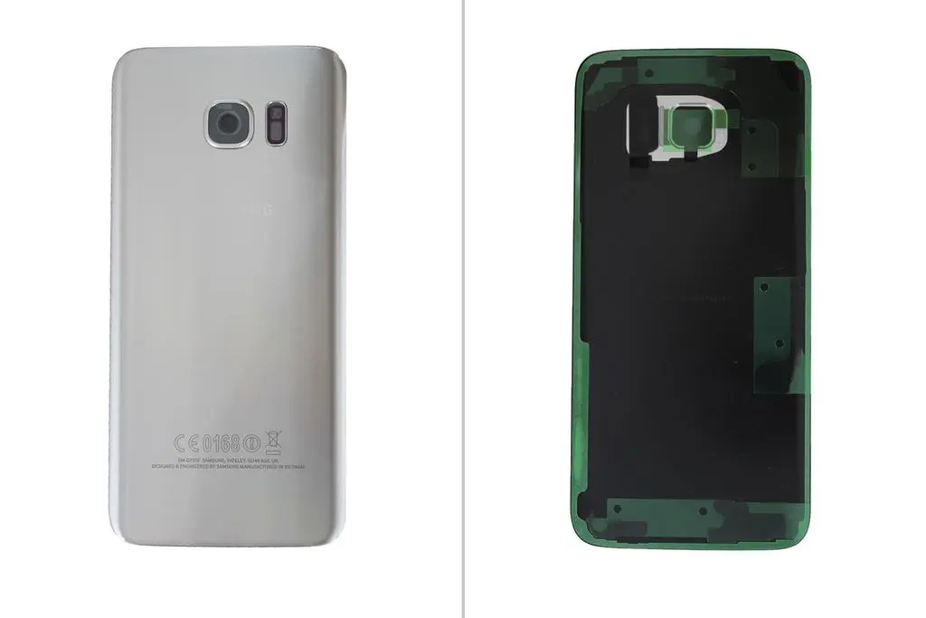 Samsung - G935 S7 Edge Back Cover Silver