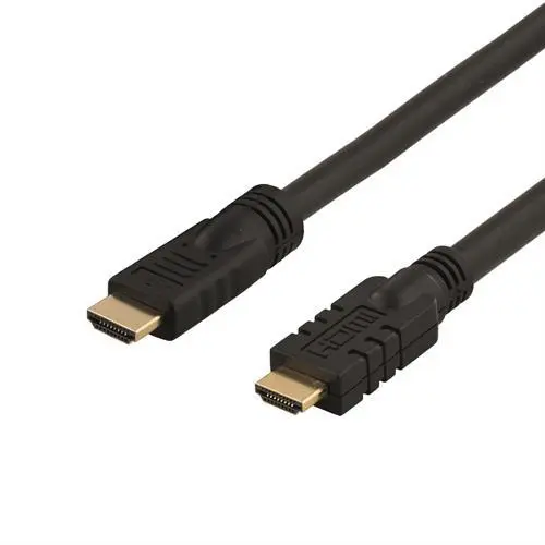 Deltaco - HDMI-1150 - HDMI med Ethernet-kabel - HDMI (hann) til HDMI (hann) - 15 m