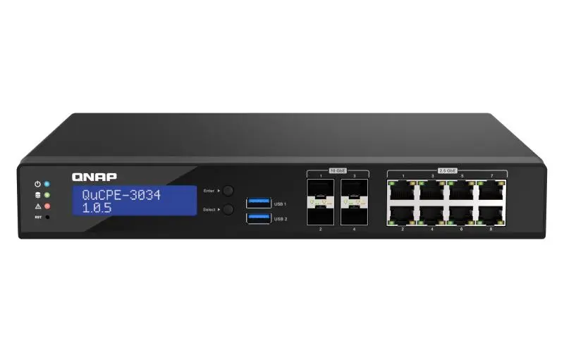 QNAP - QuCPE-3034 - virtualiseringsanordning - skystyring