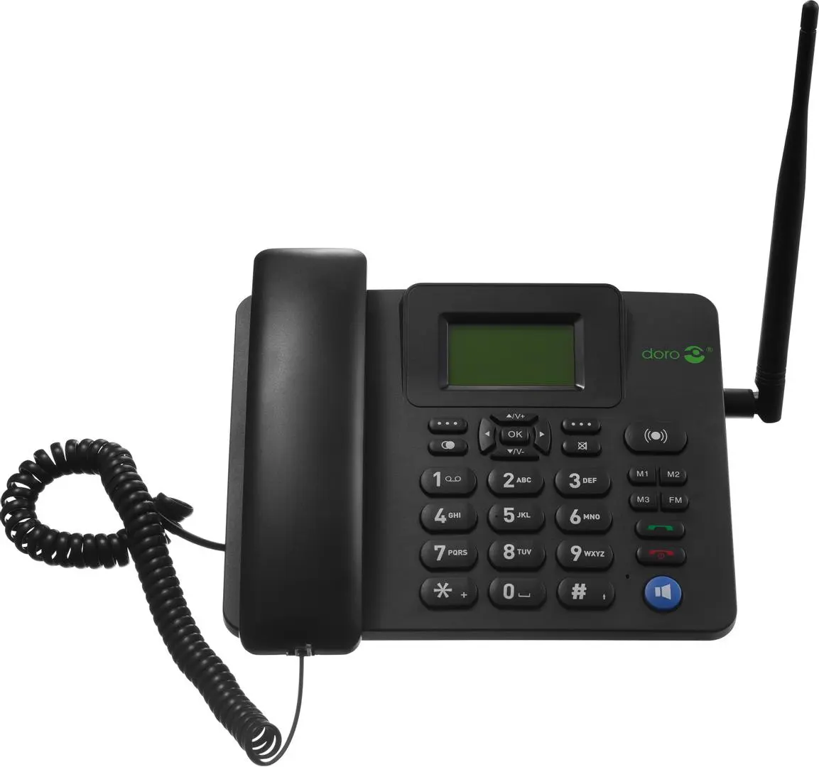 DORO - DESK PHONE 4100H 4G BLACK WRLS
