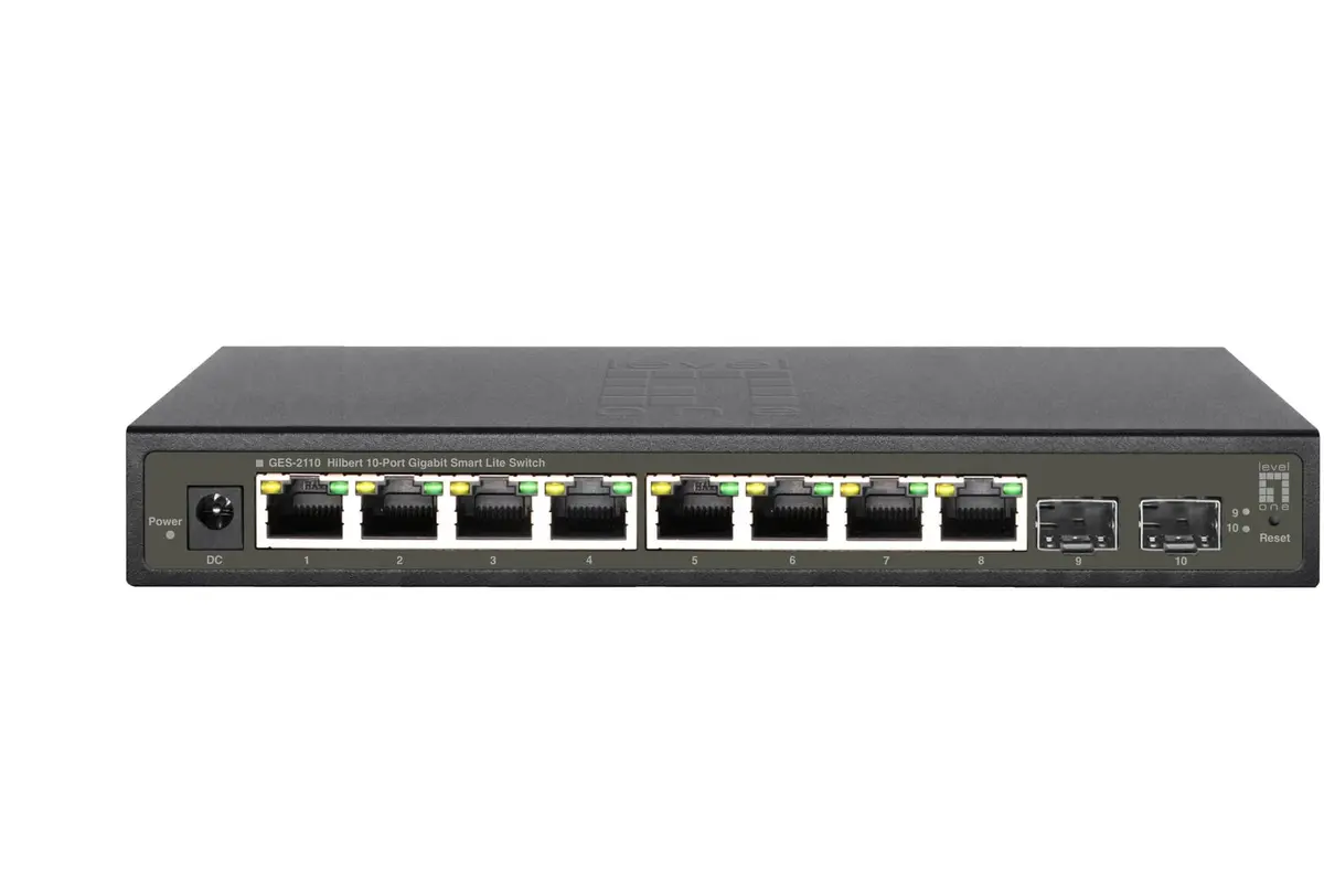 LEVELONE - Hilbert 10-Port Gigabit Smart