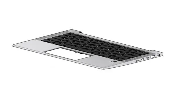HP - 830 G7/G8 - Topcover Keyboard India - Non BL - NEW - 1YM - IN