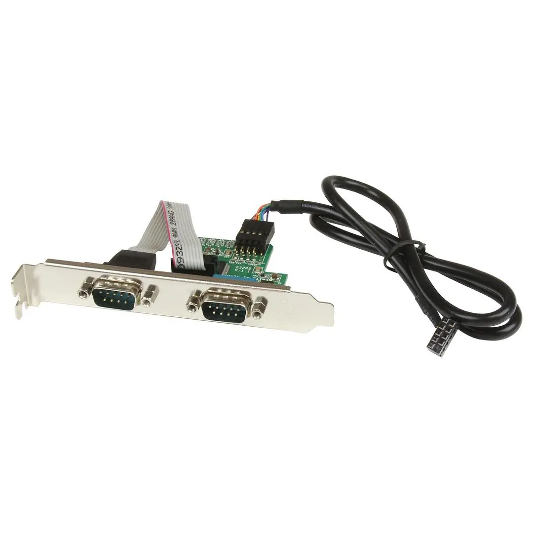 STARTECH - 60CM INT USB MOTHERBOARD HEADER TO 2 PORT SERIAL ADAPTER ACCS