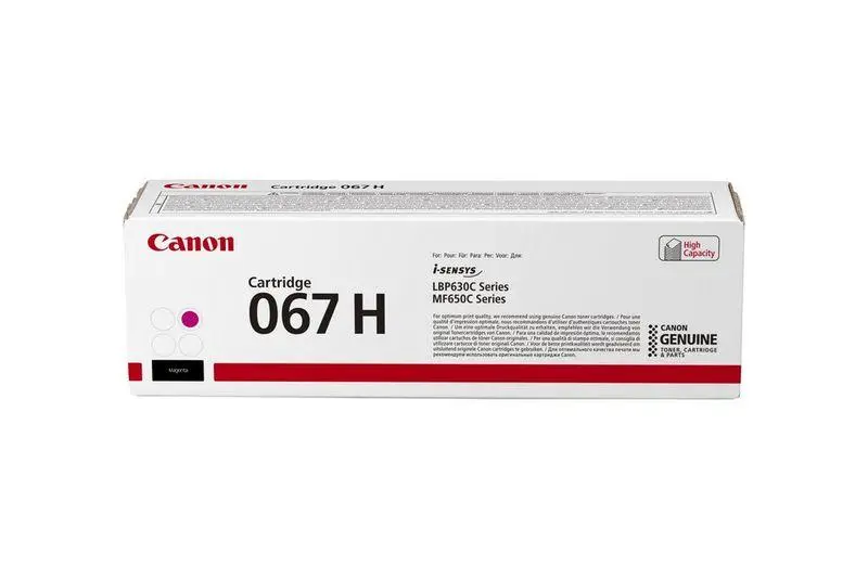 CANON - 067 H - High capacity - magenta - original - toner cartridge - for i-SENSYS MF651Cw