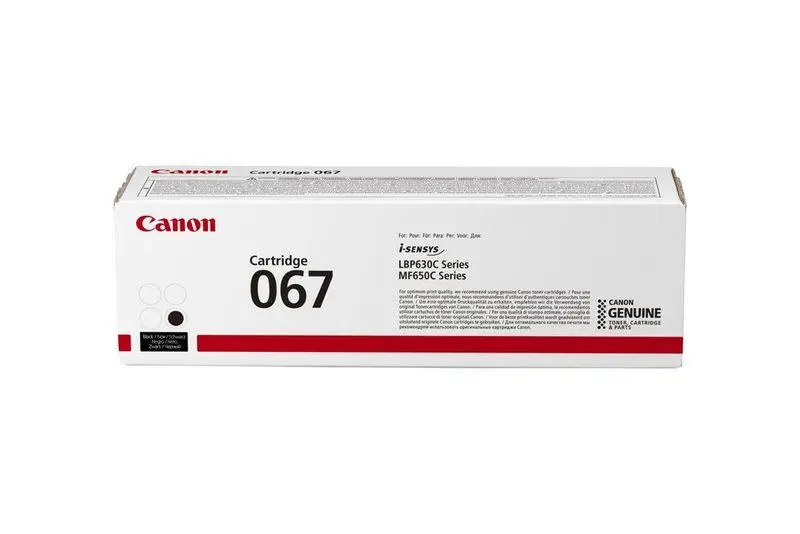 CANON - 067 - Black - original - toner cartridge - for Satera MF654Cdw, MF656Cdw
