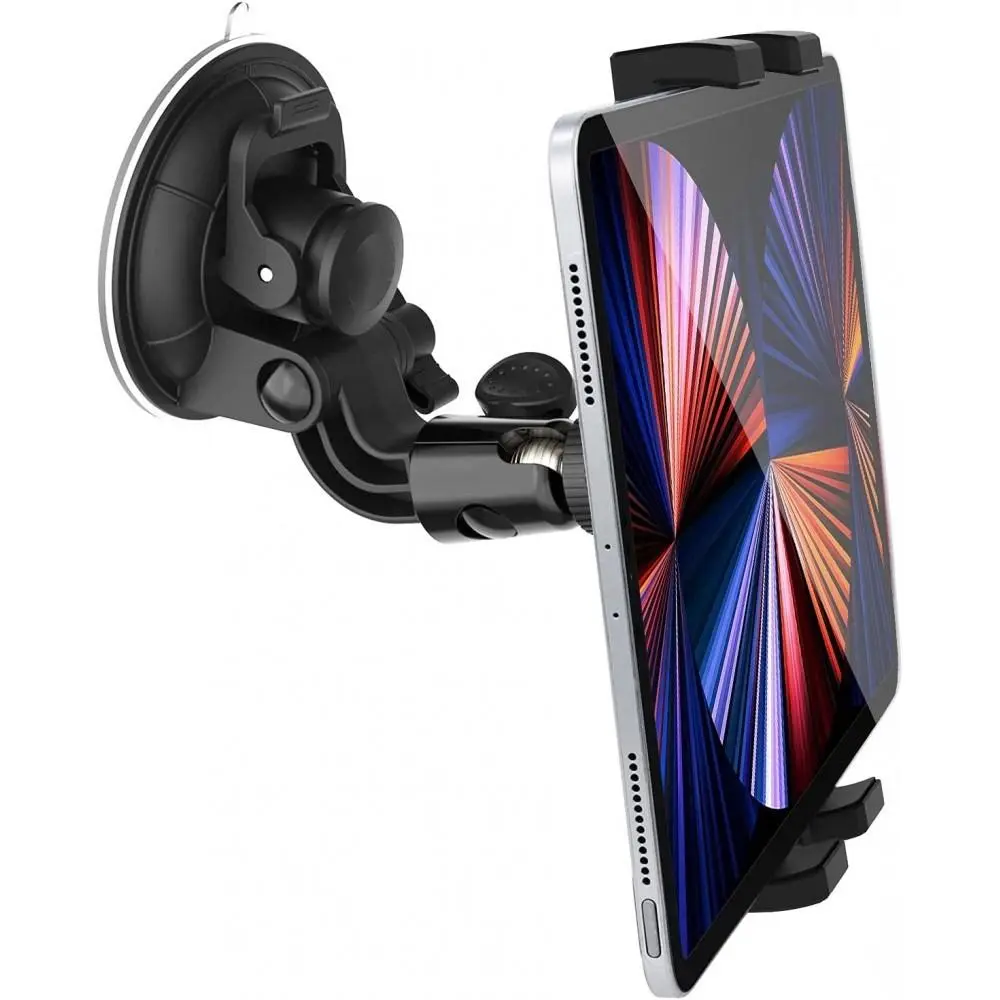 TECHLY - Car windscreen mount holder for Tablet / iPad 7''-10.1'' black