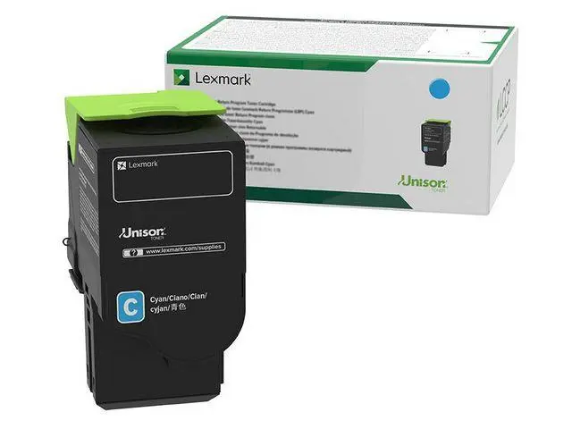 Lexmark 78C2XCE High Capacity Cyan Toner