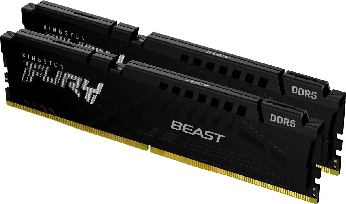 KINGSTON - 64GB DDR5-5600MT/S CL36 DIMM (KIT OF 2) FURY BEAST BLACK EXPO MEM