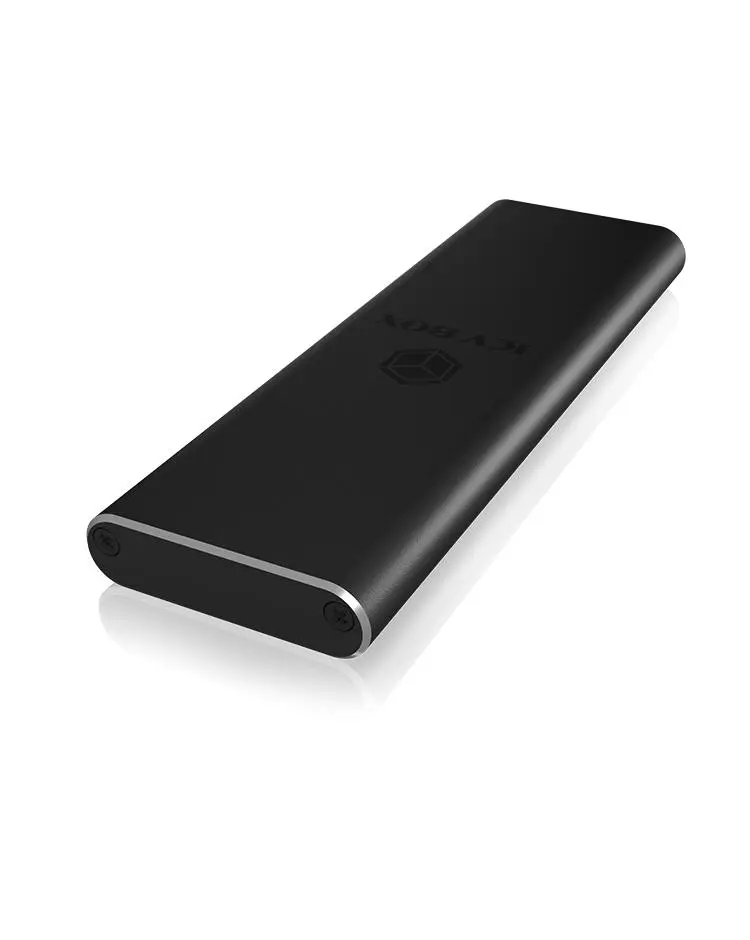 ICY BOX - IcyBox External enclosure for M.2 SATA SSD, USB 3.0, Black
