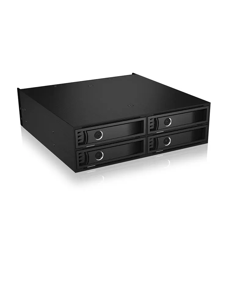 ICY BOX - Backplane IB-2242U2K 4x U.2 2.5" NVMe SSD (6-15 mm high) for 1x 5.25" bay