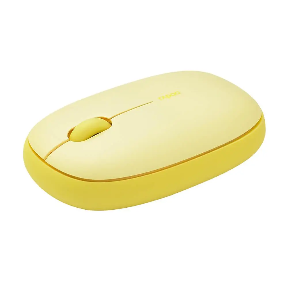 RAPOO - Mouse M660 Silent Wireless Multi-Mode Yellow