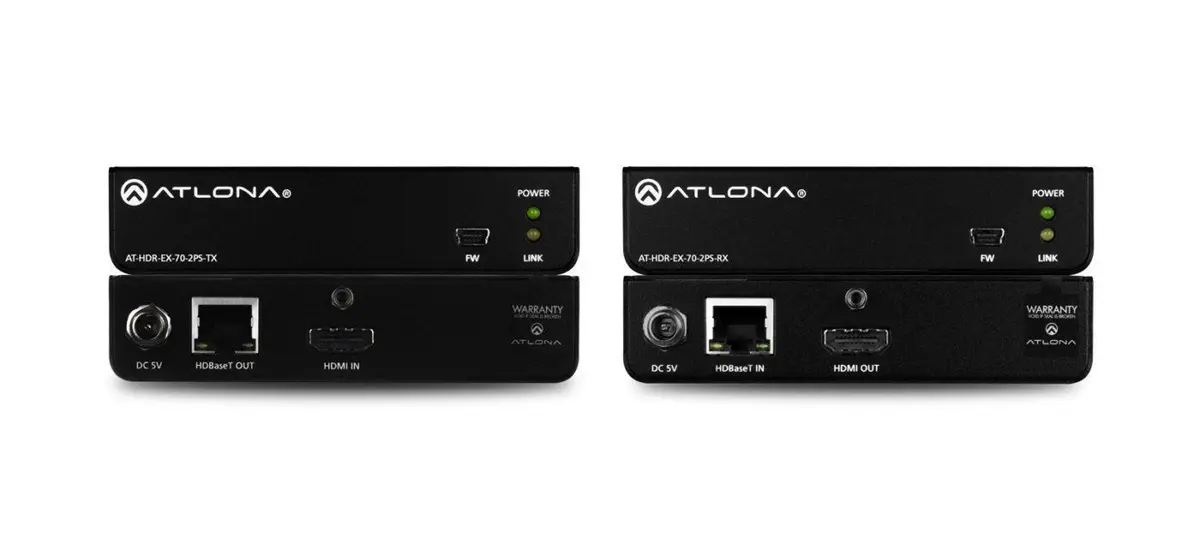 ATLONA - AT-HDR-EX-70-2PS, 4K HDR HDMI