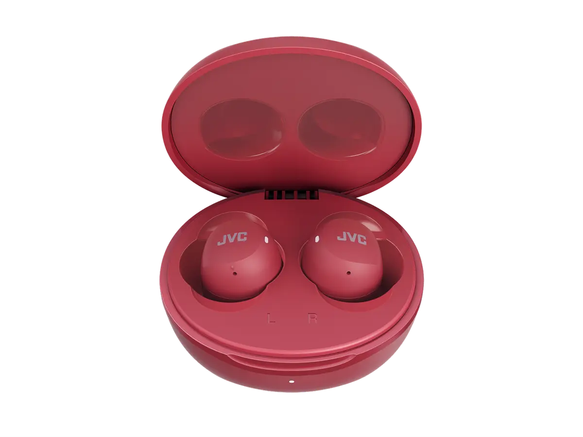 JVC - HA-A6T-R-U Gumy True Wireless Mini Earphones Red