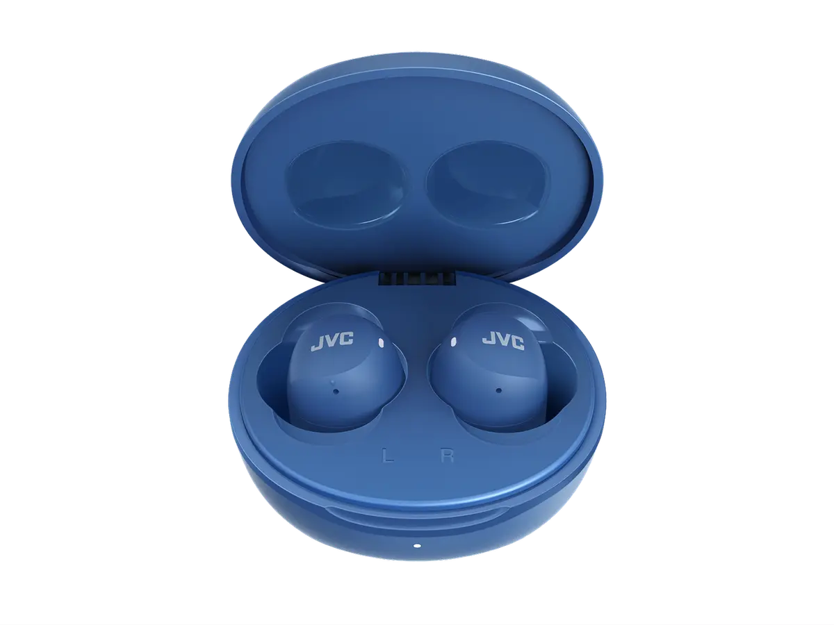 JVC - HA-A6T-A-U Gumy True Wireless Mini Earphones Blue